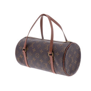 Louis Vuitton handbag Monogram Brown Papillon leather